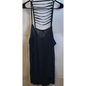 Torrid‎ Plus Size Lingerie Lace Ladder Design In Back Black Baby Doll Style Size